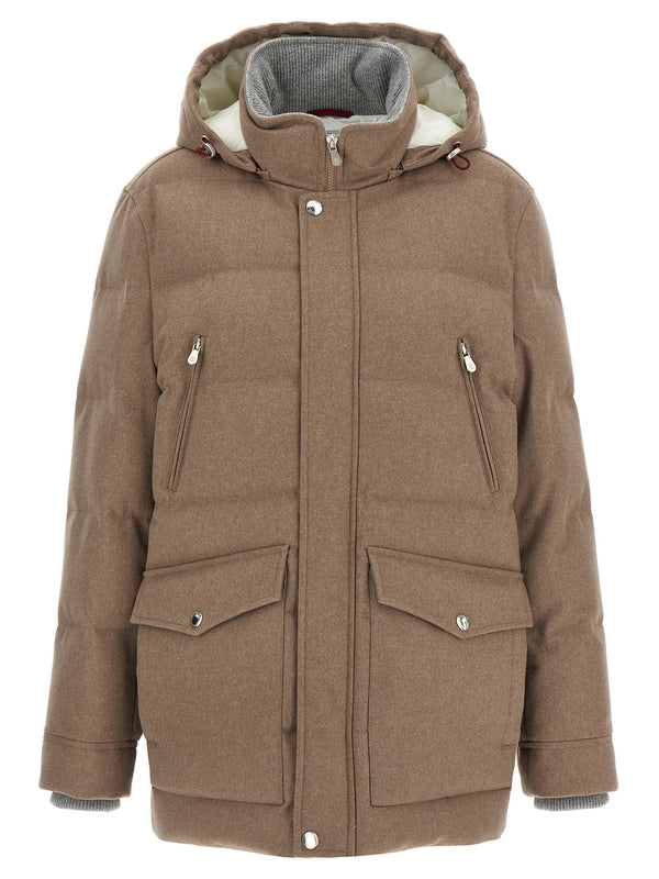 Brunello Cucinelli Brown Down