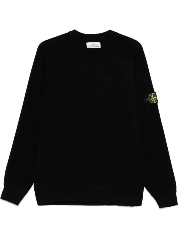 Wappen Patch Cotton Crewneck