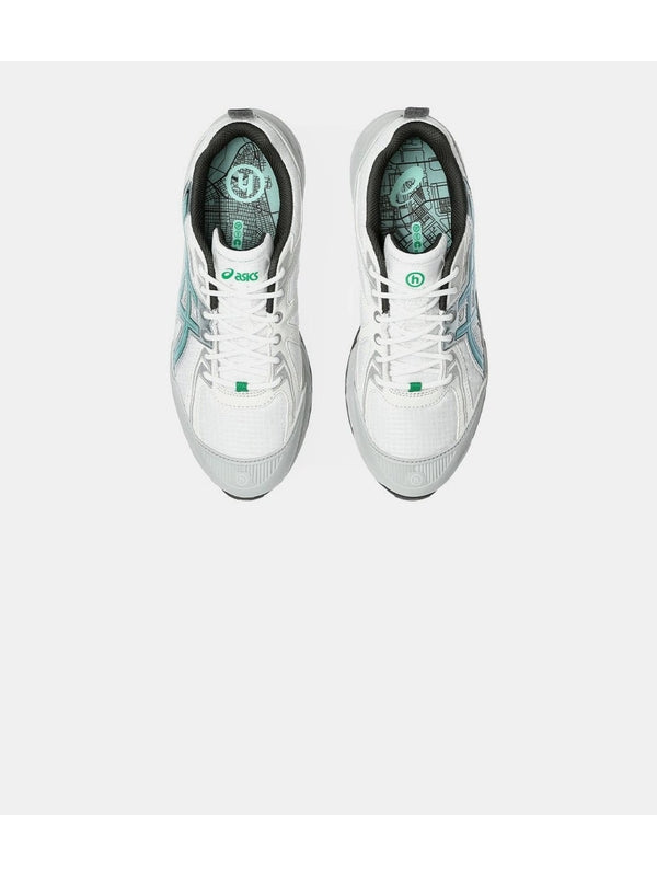 Asics White Grey Low Top Sneakers