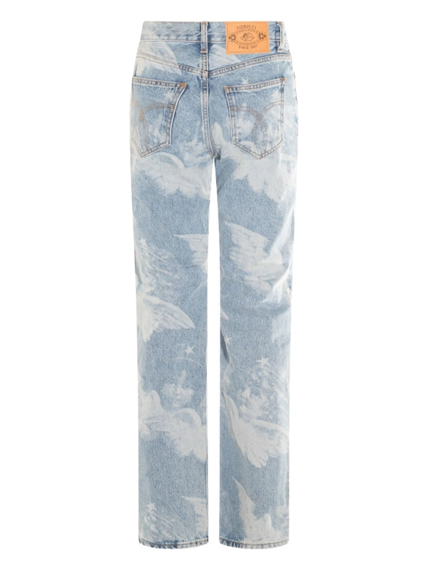 Fiorucci Sky Blue Denim Pants