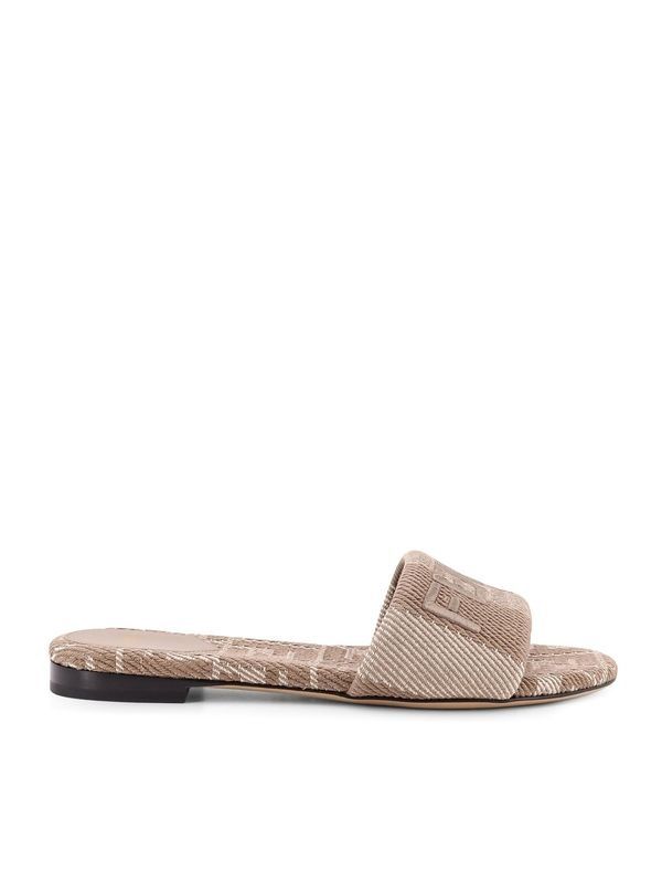 Sunshine Denim Effect Slide