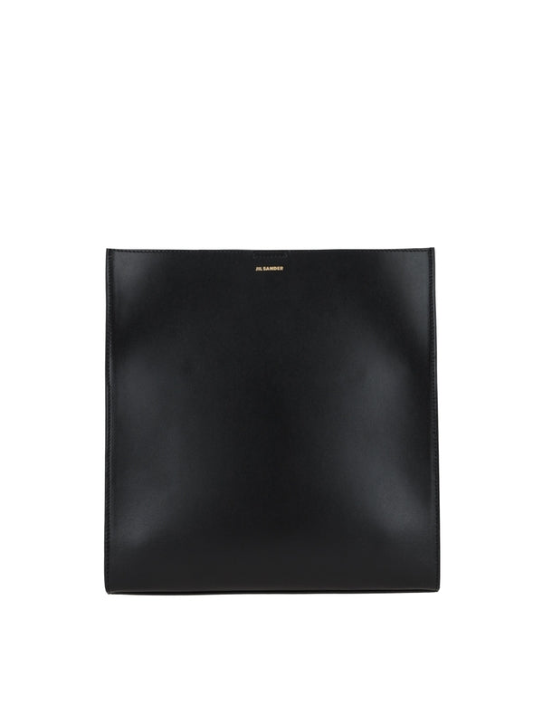 TANGLE Logo Leather Clutch Bag