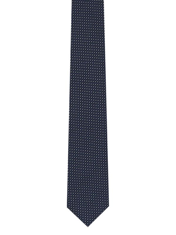 Dot Embroidery Pattern Silk Tie