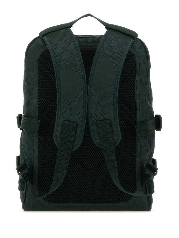 Jacquard Check Backpack