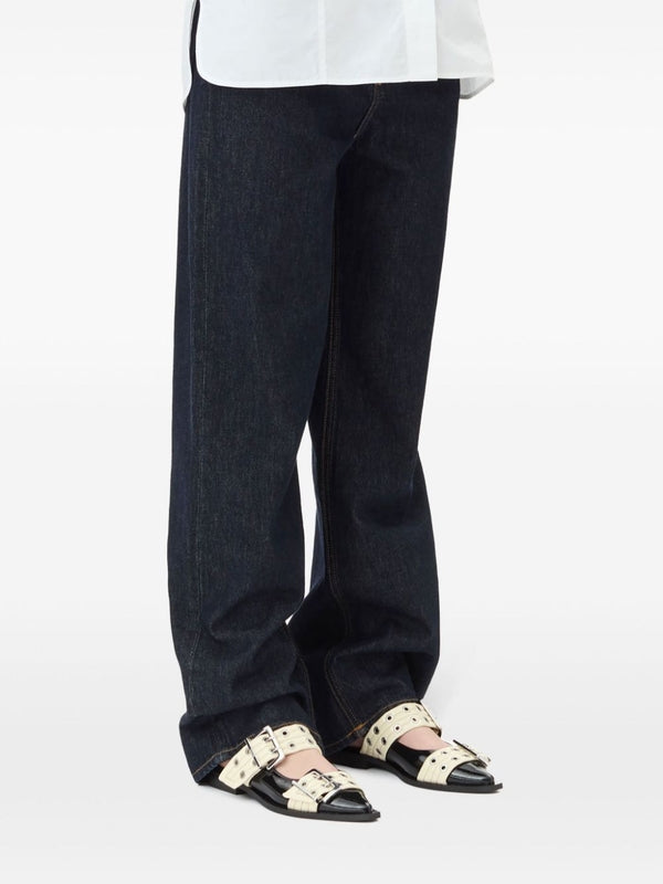 Buckle Strap Slingback Flat
  Shoes