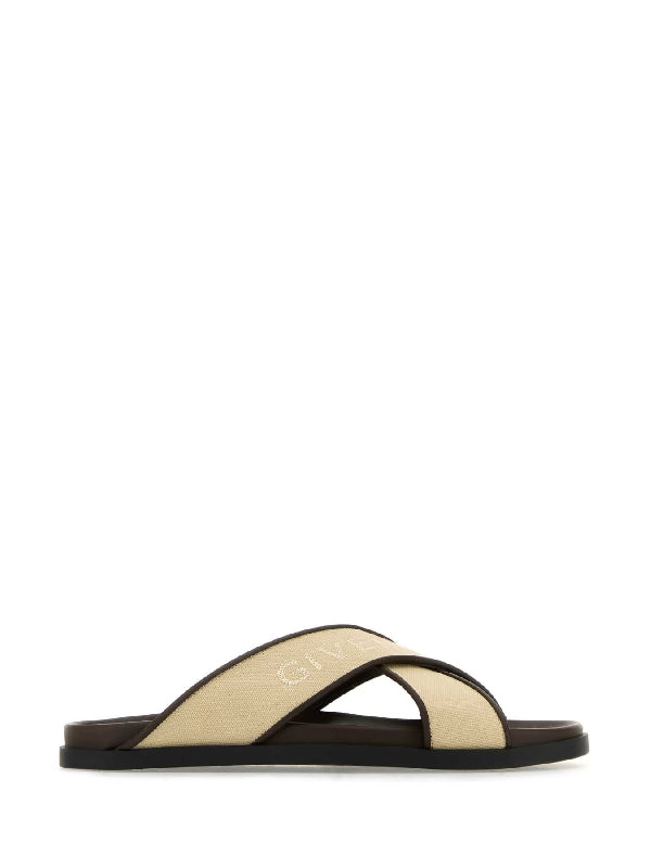 GIVENCHY - SLIPPERS BH301ZH1RJ 250 Beige o Tan  Sandals - Jente