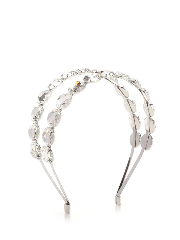 Crystal Embellished Double Headband