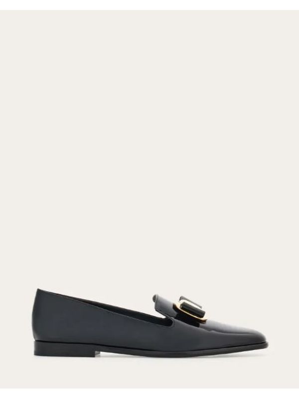 Vara Bow Leather Loafers