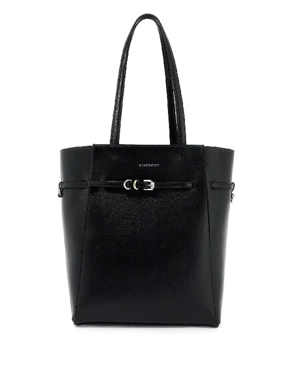 Voyou Logo Leather Small Tote Bag - Jente