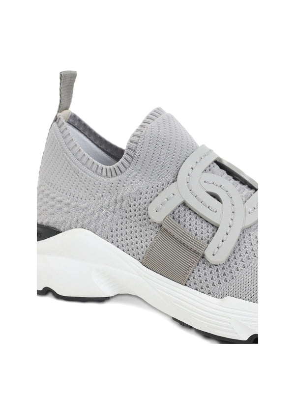 Tod'S Grey Low Top Sneakers