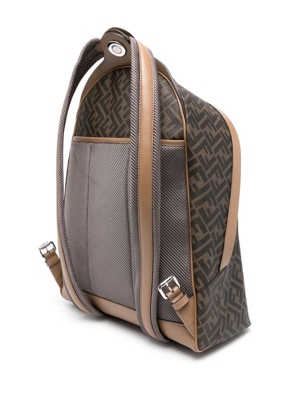 Chiodo Diagonal Canvas Medium Backpack