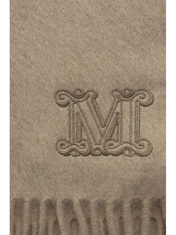 Wsdalio Logo Embroidery Cashmere Scarf