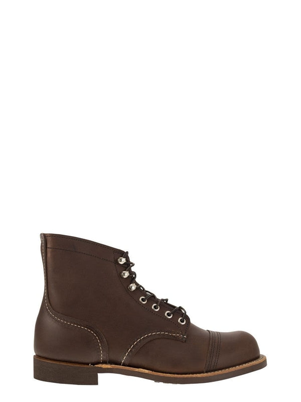 Red Wing Brown Lace-Up Boots