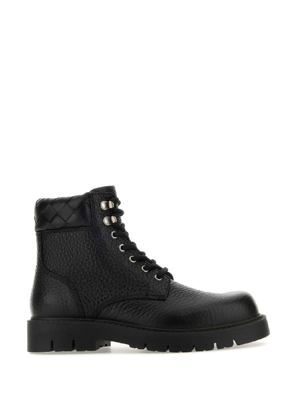 Haddock Leather Lace-up Boots