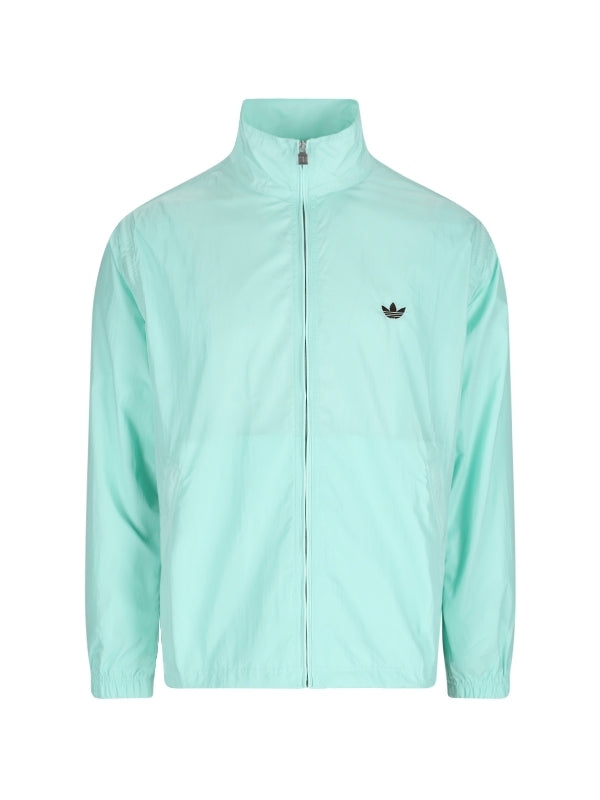 Adidas Logo Embroidered Track Jacket