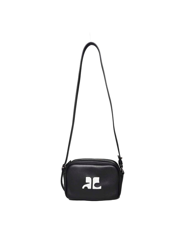 Re-edition Logo Leather Shoulder Bag