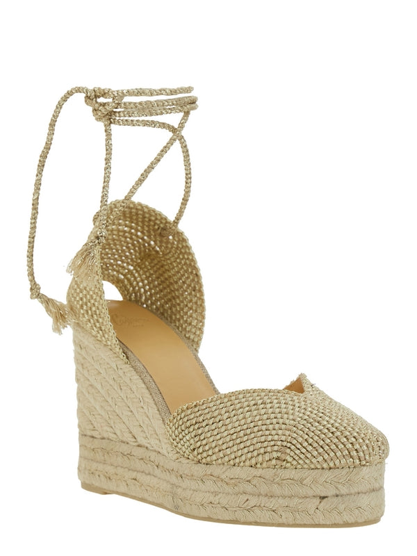 Castañer Beige Espadrille Sandals