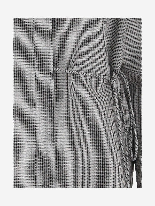 Tied Wool Shirt