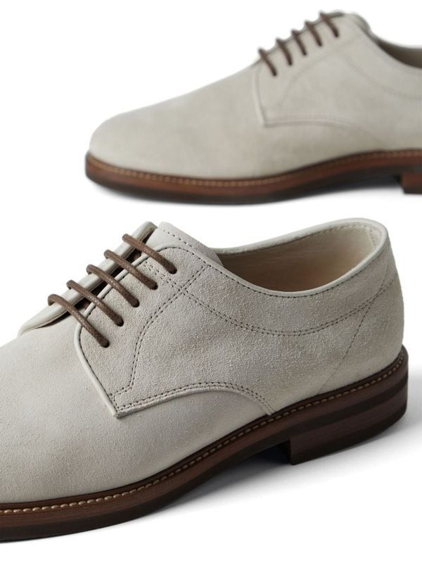 Suede Derby Shoes