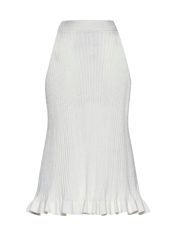 Semicouture Top White Sleeveless