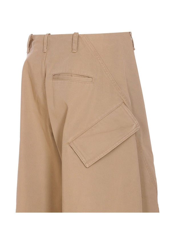 Alaia Beige Casual Pants