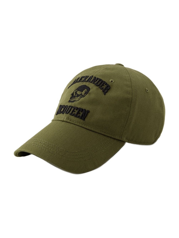 Alexander Mcqueen Khaki Cap