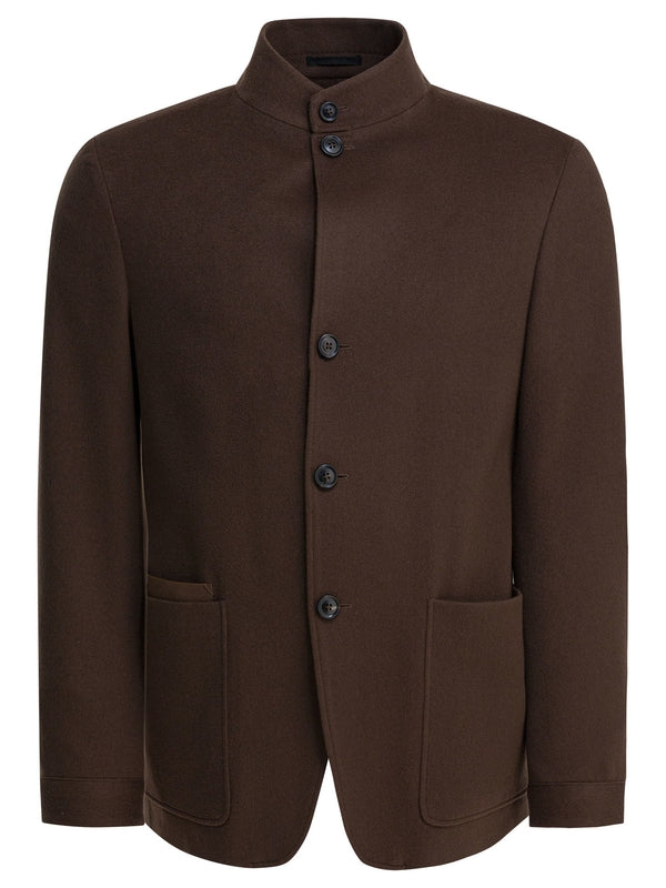 Z Zegna Brown Jackets