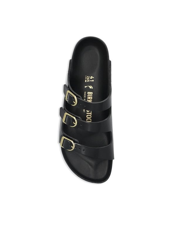 Florida Buckle Strap Leather Sandals