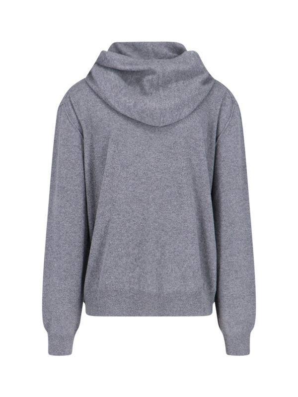 Wool Cashmere Knit Hood