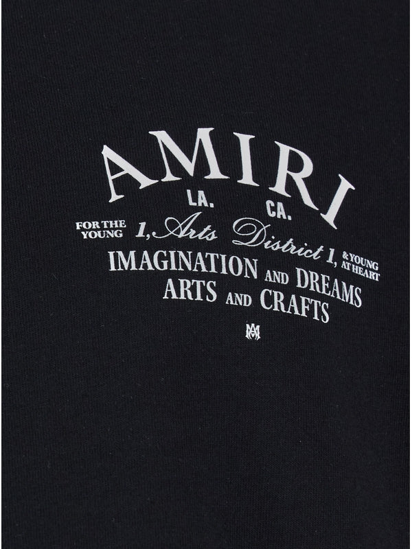 Amiri Black Half Sleeve