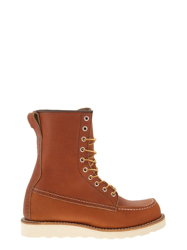Red Wing Brown Lace-Up Boots