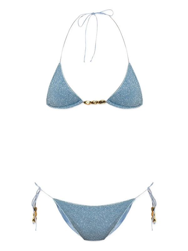 Oseree Sky Blue Beachwear
