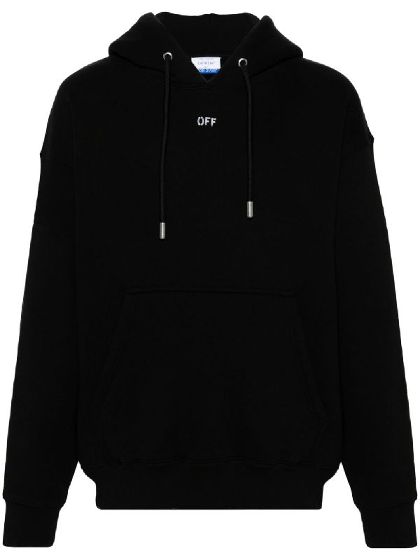 Stamp Logo Drawstring Hoodie