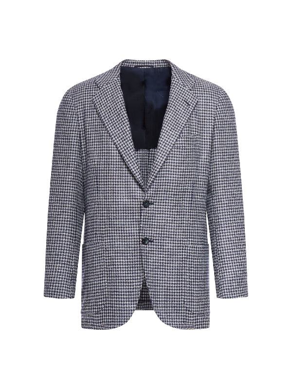 Houndstooth Cashmere Jacket