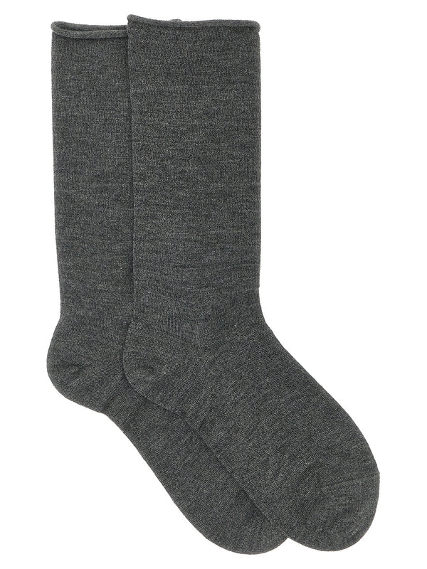 Brunello Cucinelli Grey Socks