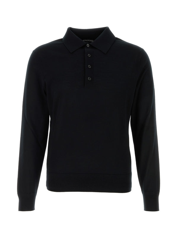 Wool Polo Shirt