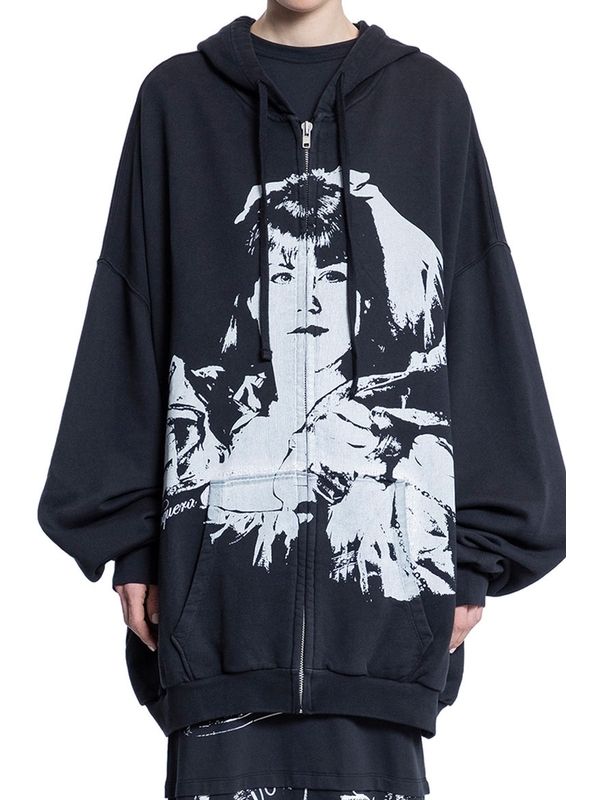 Graphic Hood Zip-up