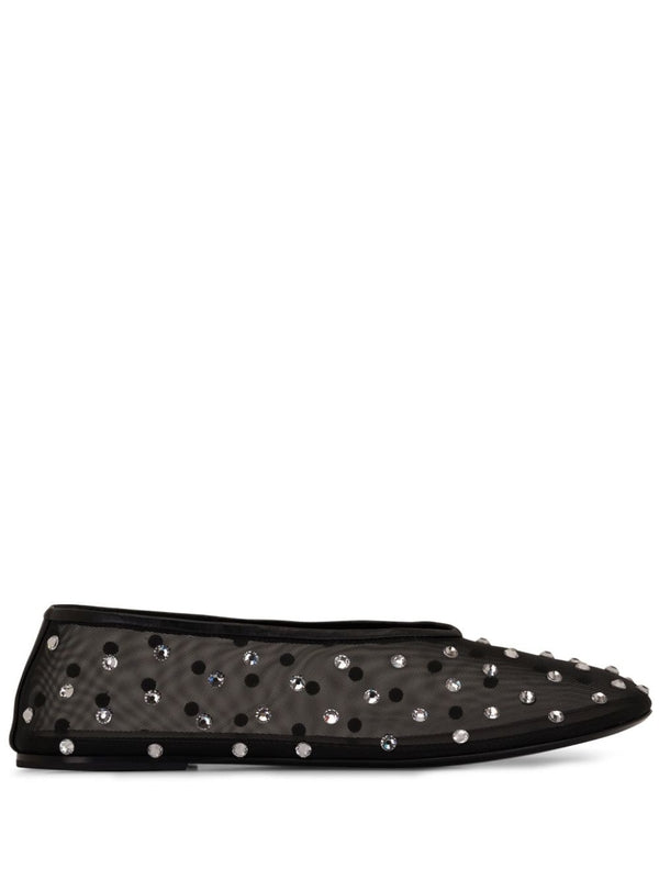 Kate Black Flat Shoes