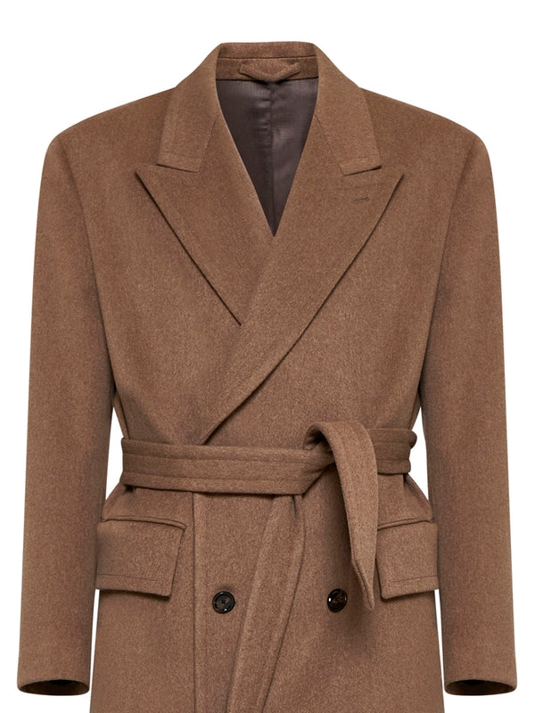 Belt Wool Double Coat