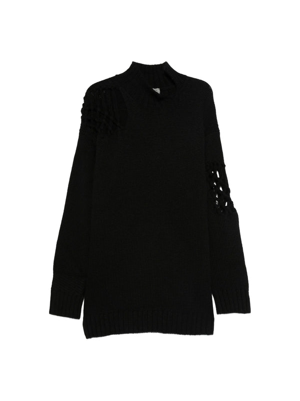Yohji Yamamoto Black Knitted