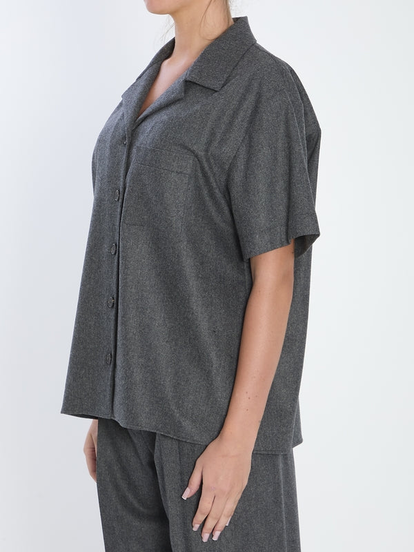 Khaite Grey Shirts & Blouses