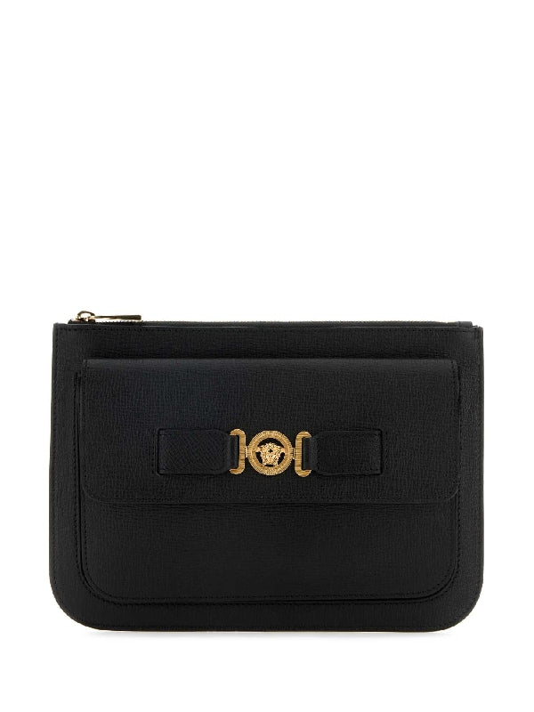 CLUTCHES 10161141A10544 1B00V Black Clutch Bags