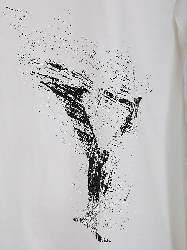 Yohji Yamamoto White Long Sleeve Top