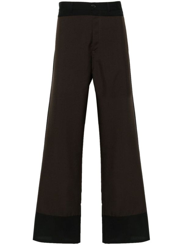 Two Tone Flare Pants