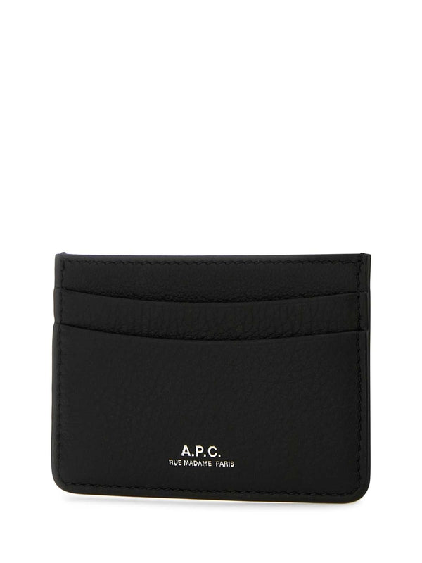 A.P.C. Black Card Holders