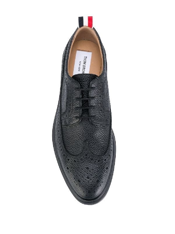 RWB Brogue Leather Lace-Up Shoes