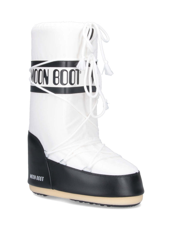 Icon Logo Lace-Up Boots