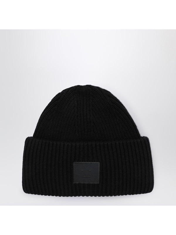 Acne Studios Black Beanies