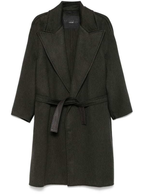 Valle Belted Cashmere Robe Coat