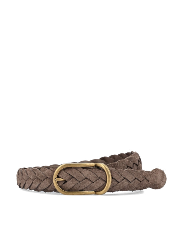 Braided Suede Belt